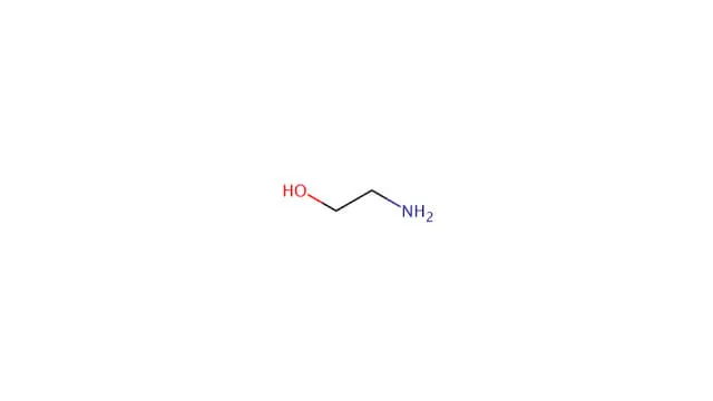 فرمول ساختاری مونو اتانول آمین