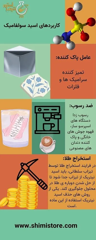 کاربردهای اسید سولفامیک 