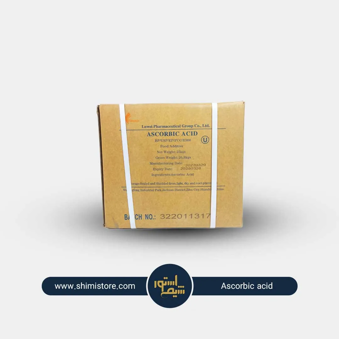 کارتن 25 کیلویی اسید اسکوربیک