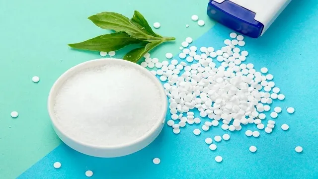 پودر سفید رنگ آسپارتام