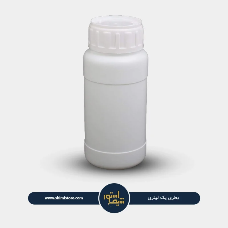 بطری یک لیتری استوانه ای